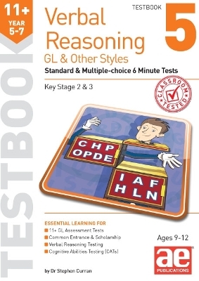 11+ Verbal Reasoning Year 5-7 GL & Other Styles Testbook 5 - Stephen C. Curran, Nicholas Geoffrey Stevens