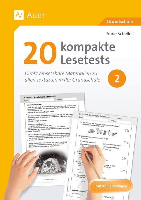 20 kompakte Lesetests f&uuml;r Klasse 2 - Anne Scheller