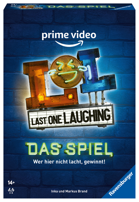 Last one Laughing - Das Spiel - Gesellschaftsspiel & Brettspiel ab 14 Jahre - Inka und Markus Brand