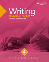 Writing Research Papers – Updated edition - Zemach, Dorothy; Broudy, Daniel; Valvona, Chris