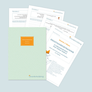 Rechtschreibtraining für die 3. Klasse: 14 Abschreibtexte zum Thema “Fabeln”