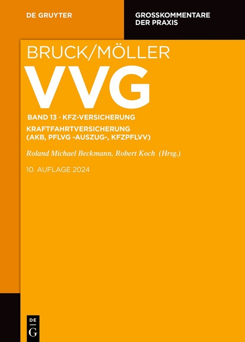 VVG / Kraftfahrtversicherung - 