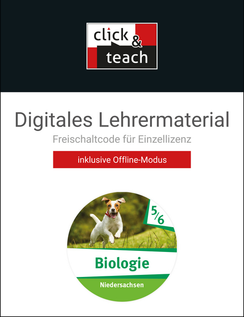 Biologie &ndash; Niedersachsen / Biologie NI click & teach 5/6 Box