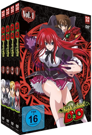Highschool DxD - Staffel 1 - Gesamtausgabe - Vol.1-4 (4 DVDs)