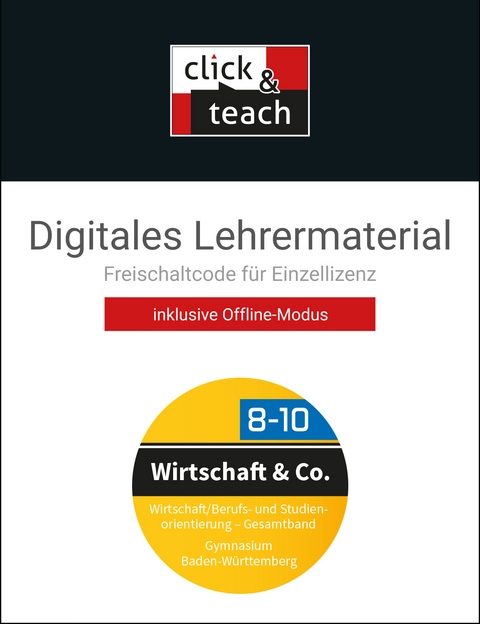 Wirtschaft & Co. &ndash; Baden-W&uuml;rttemberg - neu / Wirtschaft & Co. BW click & teach Box - neu