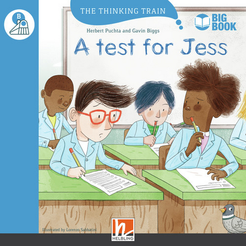 The Thinking Train, Level b / A Test for Jess (BIG BOOK) - Herbert Puchta, Gavin Biggs