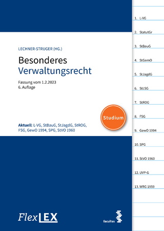 FlexLex Besonderes Verwaltungsrecht │Studium
