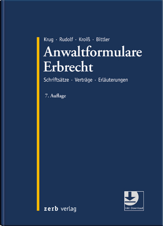 Anwaltformulare Erbrecht