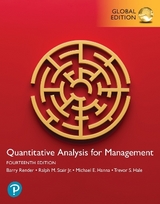 Quantitative Analysis for Management, Global Edition - Render, Barry; Stair, Ralph, Jr; Hanna, Michael; Hale, Trevor