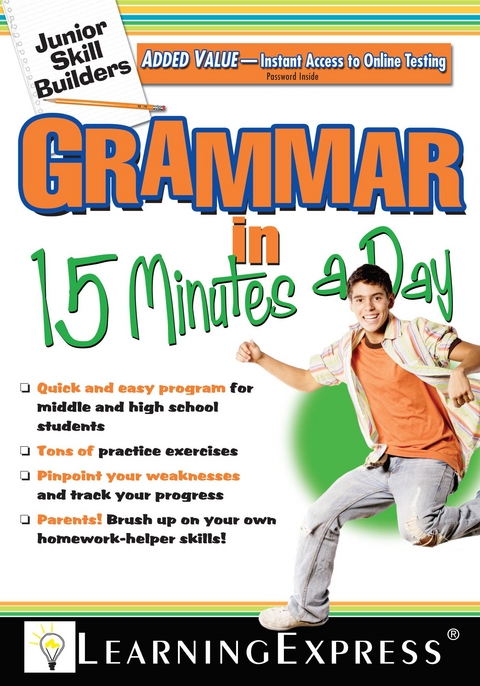 Junior Skill Builders: Grammar in 15 Minutes a Day -  LearningExpress