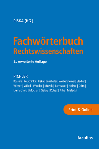 Fachwörterbuch Rechtswissenschaften