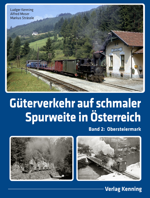 G&uuml;terverkehr auf schmaler Spurweite in &Ouml;sterreich - Ludger Kenning, Alfred Moser, Markus Str&auml;ssle
