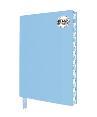 Duck Egg Blue Blank Artisan Notebook (Flame Tree Journals)