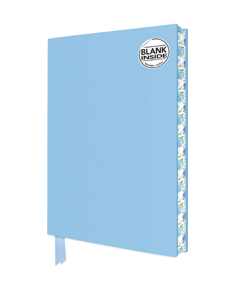 Duck Egg Blue Blank Artisan Notebook (Flame Tree Journals) - 