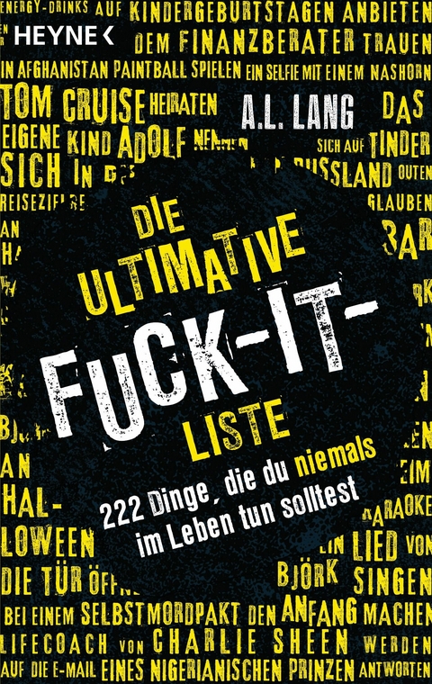 Die ultimative Fuck-it-Liste - A.L. Lang