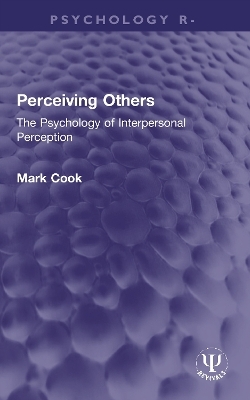 Perceiving Others - Mark Cook