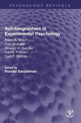 Autobiographies in Experimental Psychology
