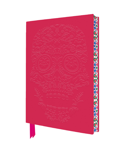 Flower Sugar Skull Artisan Art Notebook (Flame Tree Journals) - 
