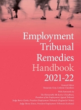 Employment Tribunal Remedies Handbook 2021 - 2022 - Gray, Benjamin