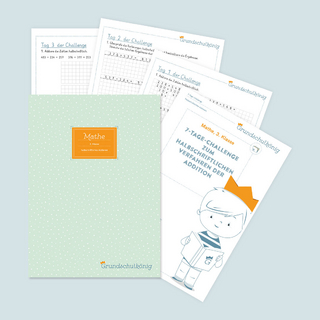 7-Tage-Challenge zum halbschriftlichen Verfahren der Addition, 3. Klasse