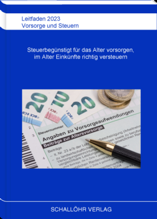 Leitfaden 2023 Vorsorge und Steuern