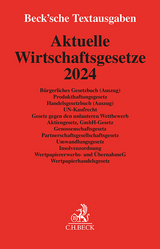 Aktuelle Wirtschaftsgesetze 2024