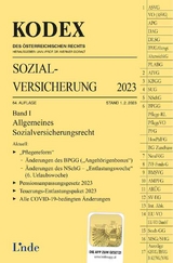 KODEX Sozialversicherung 2023, Band I - Brameshuber, Elisabeth; Doralt, Werner