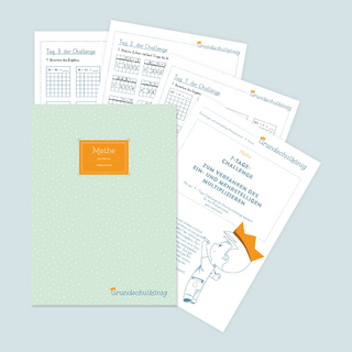 7-Tage-Challenge zum schriftlichen Verfahren der Multiplikation, 4. Klasse