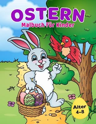 Ostern Malbuch fur Kinder 4-8 Jahren