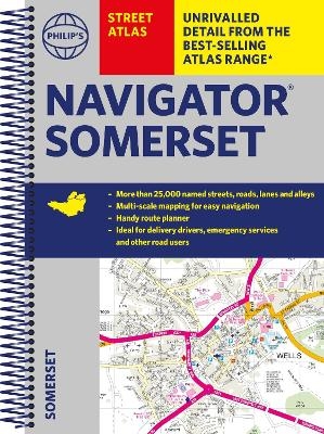 Philip's Navigator Street Atlas Somerset -  Philip's Maps