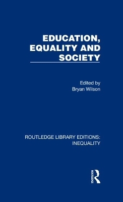 Education, Equality and Society - 