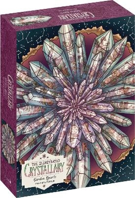 The Illustrated Crystallary Puzzle: Garden Quartz (750 pieces) - Maia Toll