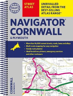 Philip's Navigator Street Atlas Cornwall & Plymouth -  Philip's Maps