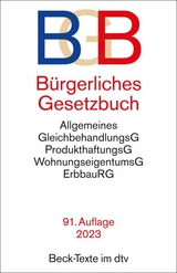 B&uuml;rgerliches Gesetzbuch BGB