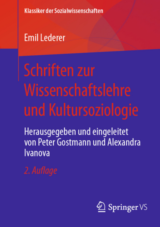 Schriften zur Wissenschaftslehre und Kultursoziologie