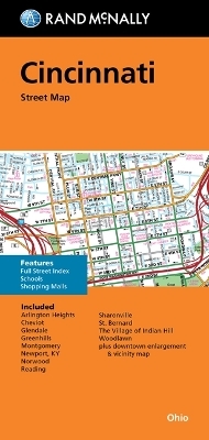 Rand McNally Folded Map: Cincinnati Street Map