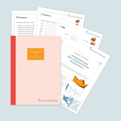 Grundschule - Deutsch, 3. Klasse: Wiederholung des Jahresstoffs - Teil 2 - Sabrina N&auml;gl, Manuela Winter