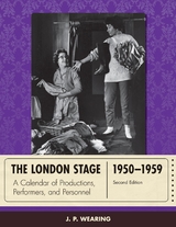 London Stage 1950-1959 -  J. P. Wearing