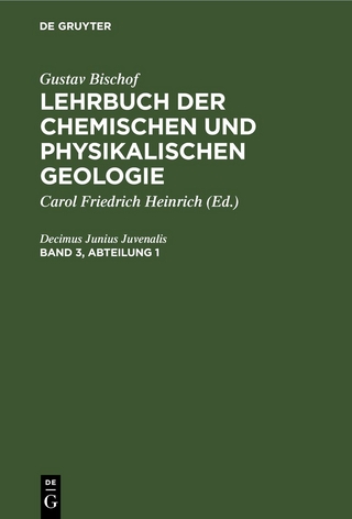 Lehrbuch der chemischen und physikalischen Geologie. Band 3, Abteilung 1