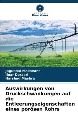 Auswirkungen von Druckschwankungen auf die Entleerungseigenschaften eines porösen Rohrs