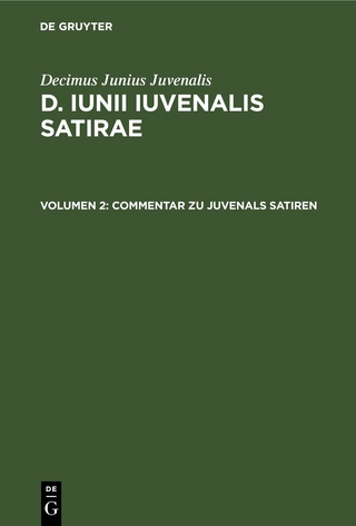 Commentar zu Juvenals Satiren
