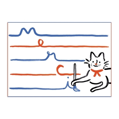 Marie Claire Merci Parcel Notecard Set - 