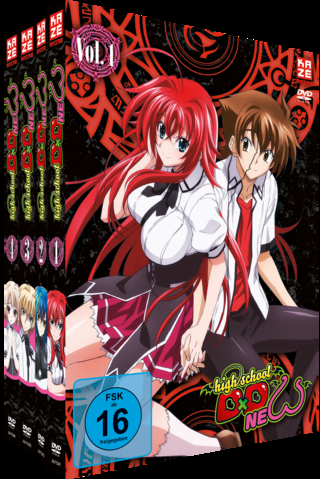 Highschool DxD New - Staffel 2 - Gesamtausgabe - Vol.1-4 (4 DVDs)