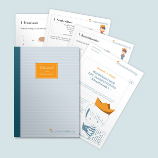 Grundschule - Deutsch, 1. Klasse: Wiederholung des Jahresstoffs - Teil 1