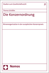 Die Konzernordnung - Thomas Sch&uuml;&szlig;ler