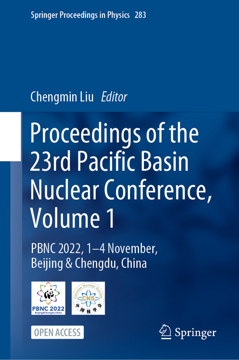 Proceedings of the 23rd Pacific Basin Nuclear Conference, Volume 1 - 