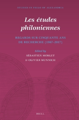 Les études philoniennes