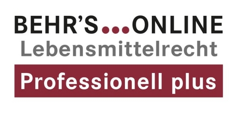 Lebensmittelrecht Professionell PLUS