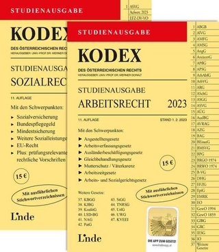 KODEX-Paket Studienausgabe Arbeits- und Sozialrecht 2023