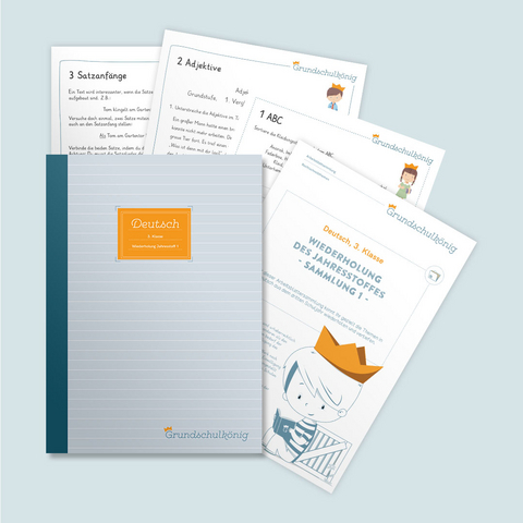 Grundschule - Deutsch, 3. Klasse: Wiederholung des Jahresstoffs - Teil 1 - Sabrina N&auml;gl, Manuela Winter